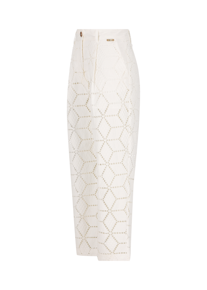 Luis Trenker Pantaloni dalla linea Carrot Fit in pizzo sangallo modello Luloretta Offerta migliore