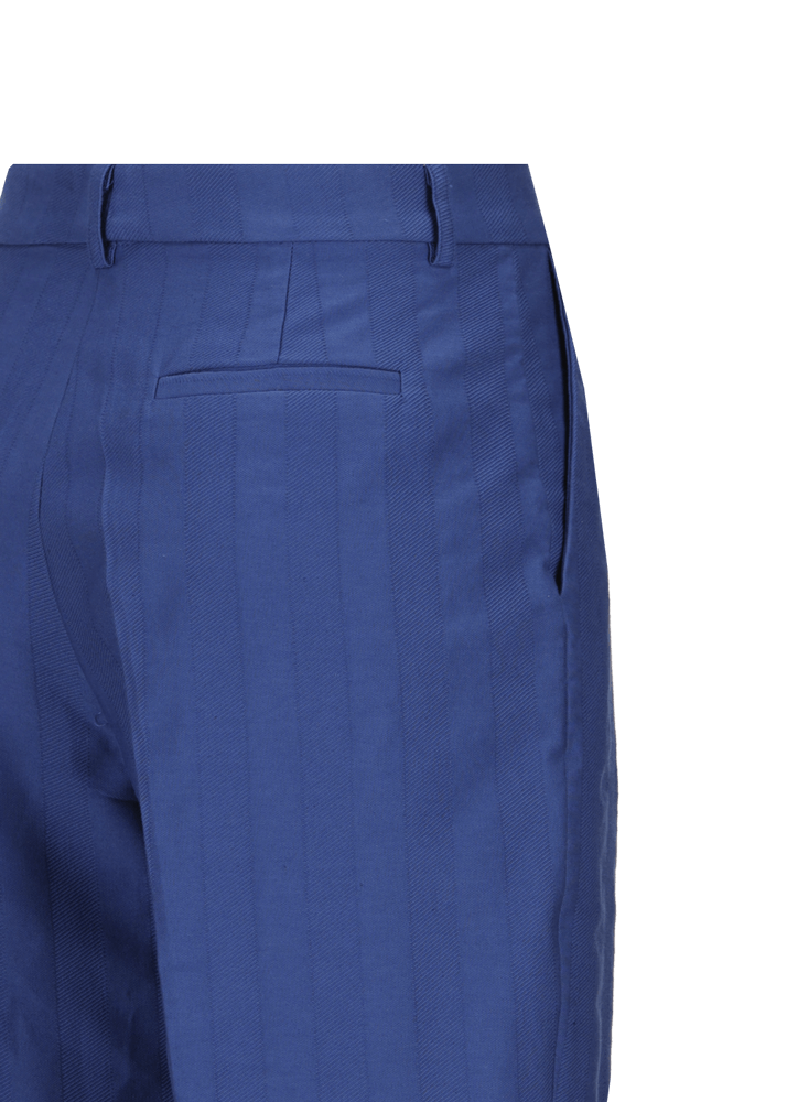 Luis Trenker Pantaloni in cotone e lino dalla vestibilità Carrot Fit modello Luloretta Online Outlet