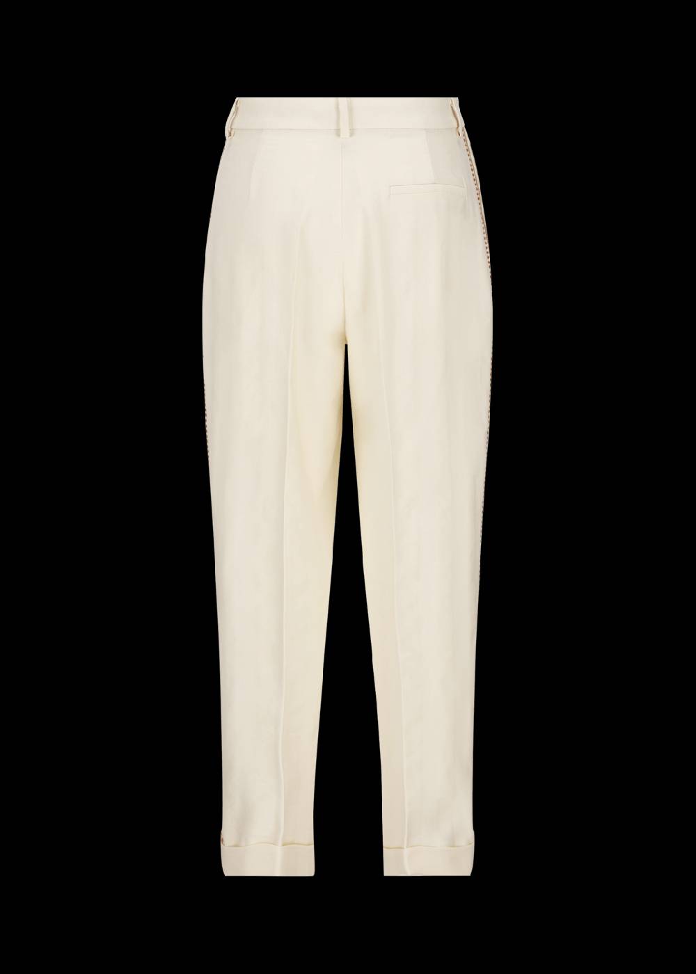 Luis Trenker Pantaloni dalla linea Carrot Fit con ricamo modello Luloretta Offerta temporanea