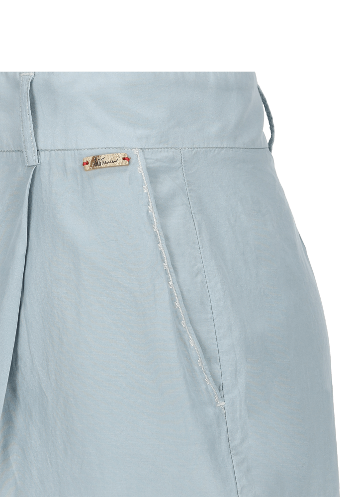 Luis Trenker Bermuda in seta e cotone modello Lulucia Offerte speciali