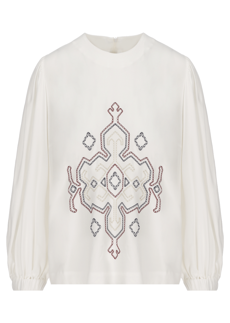 Luis Trenker Blusa modello Lugiada in viscosa Sconti VIP