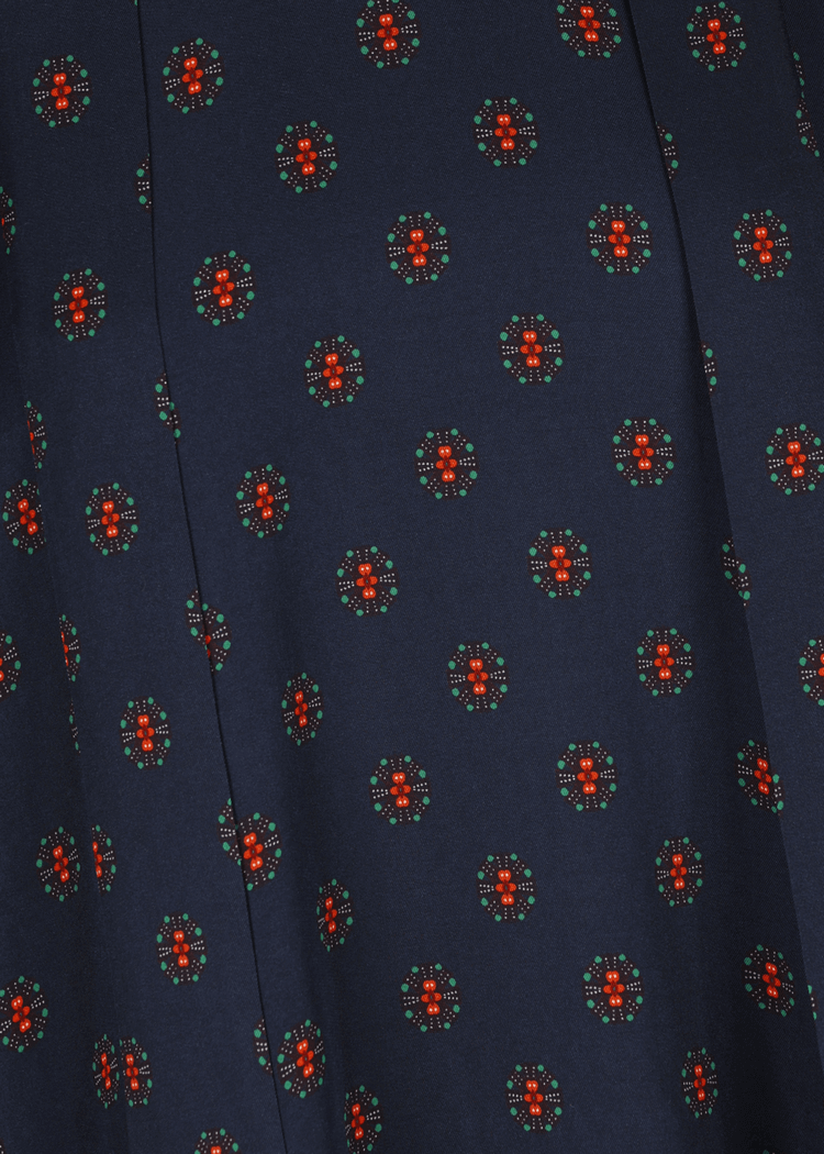 Luis Trenker Blusa modello Lubianca con fiocco e stampa Rilascio limitato