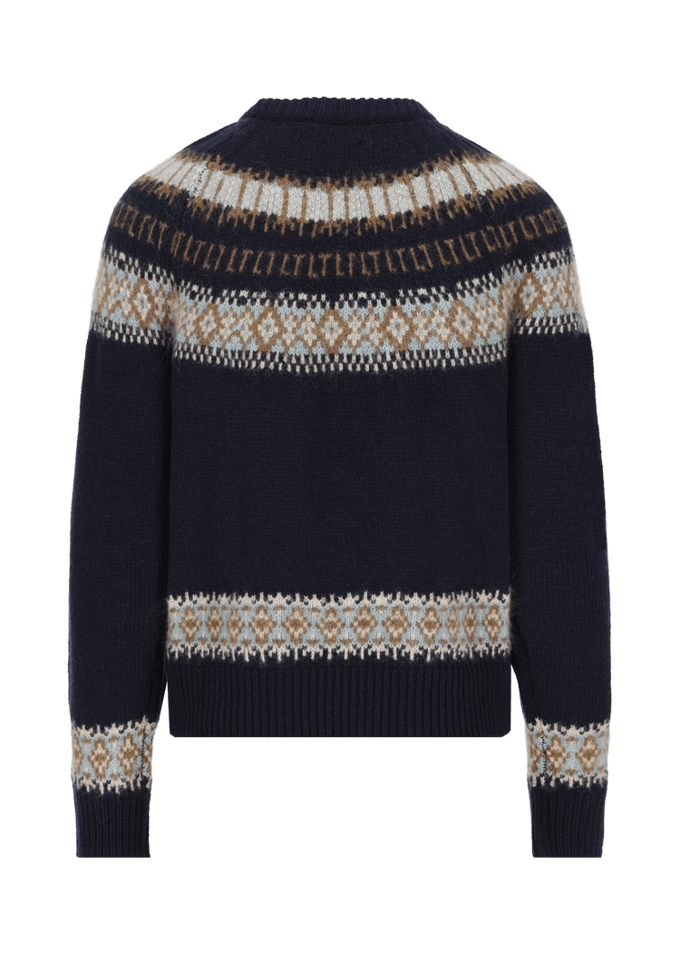 Luis Trenker Pullover norvegese modello Luwinona Esporta salva