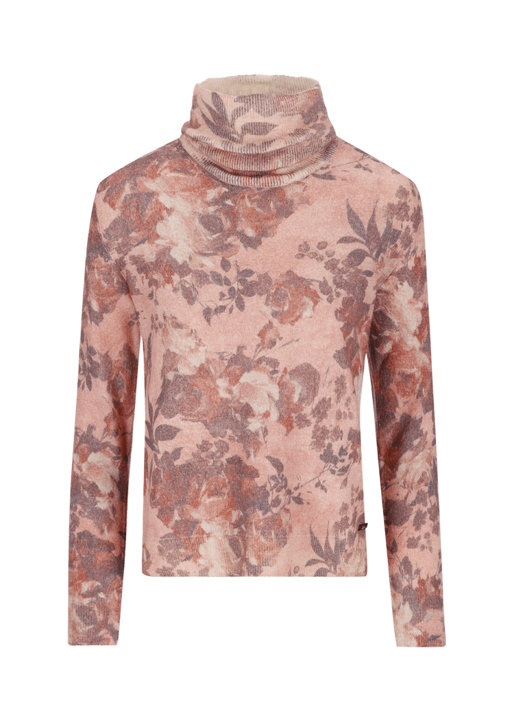 Luis Trenker Dolcevita con stampa floreale modello Luwalda Black Friday Prezzi