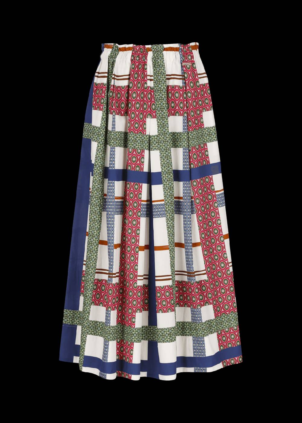 Luis Trenker Gonna lunga in cotone con stampa modello Lunatalia Sconto