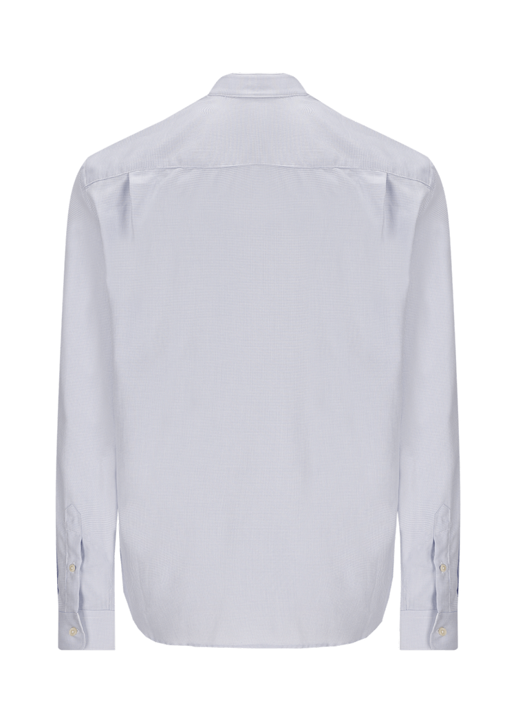 Luis Trenker Camicia con colletto alla coreana modello Lubernet In Saldo