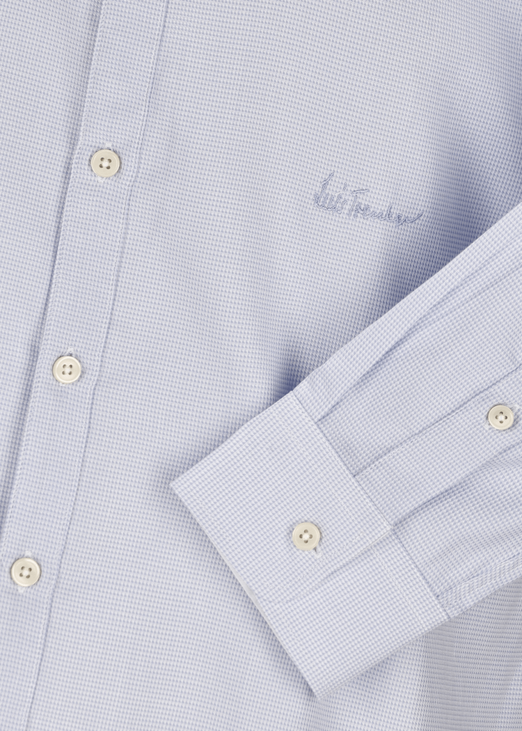 Luis Trenker Camicia con colletto alla coreana modello Lubernet In Saldo