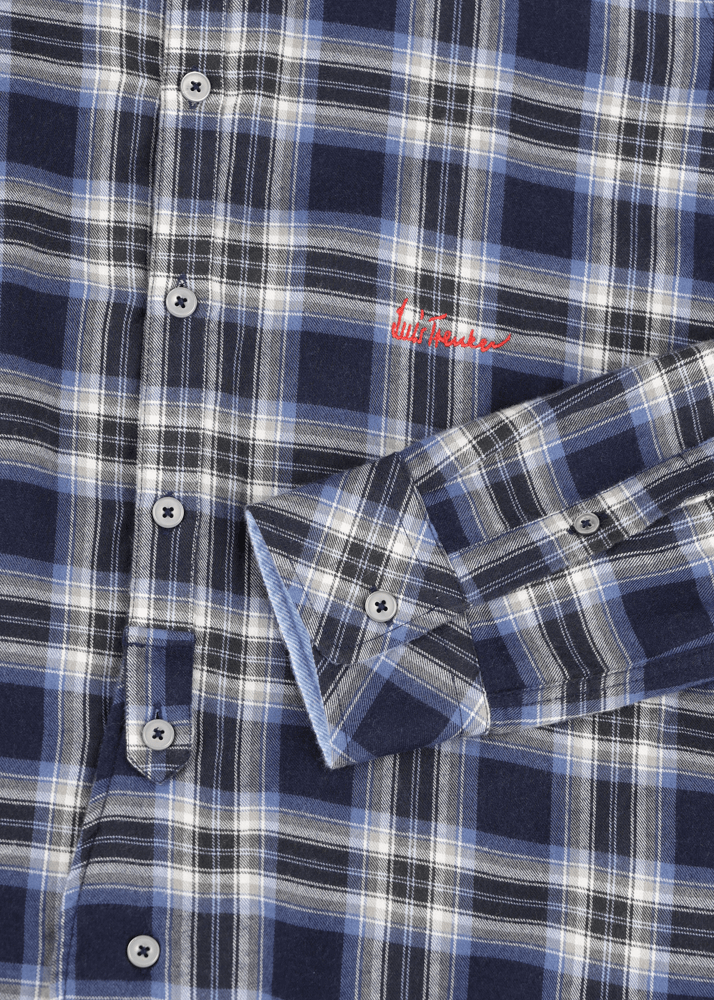 Luis Trenker Camicia con motivo a quadri Luhaimo Negozio online di fabbrica