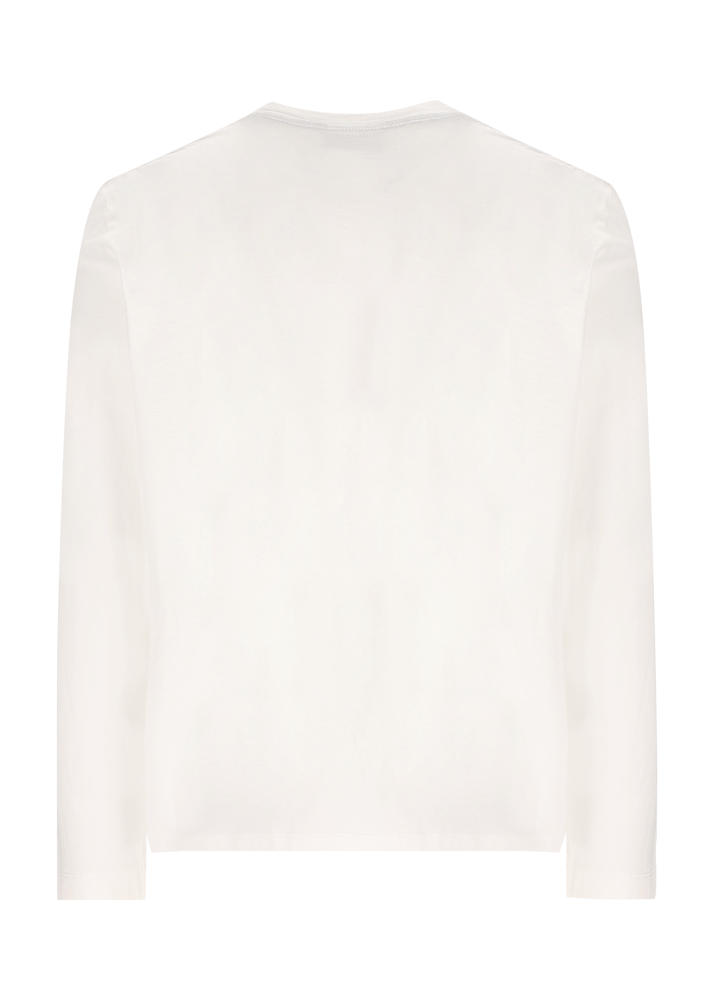 Luis Trenker Maglia a maniche lunghe con scritta Bergfreund Prezzo di fabbrica