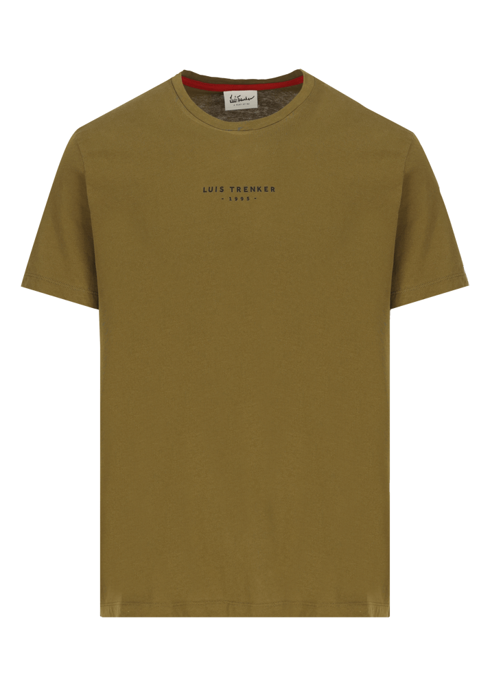 Luis Trenker T-shirt basic in cotone modello Lucarlo Offerta esclusiva