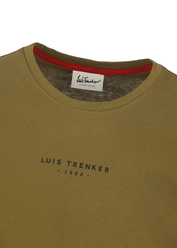 Luis Trenker T-shirt basic in cotone modello Lucarlo Offerta esclusiva