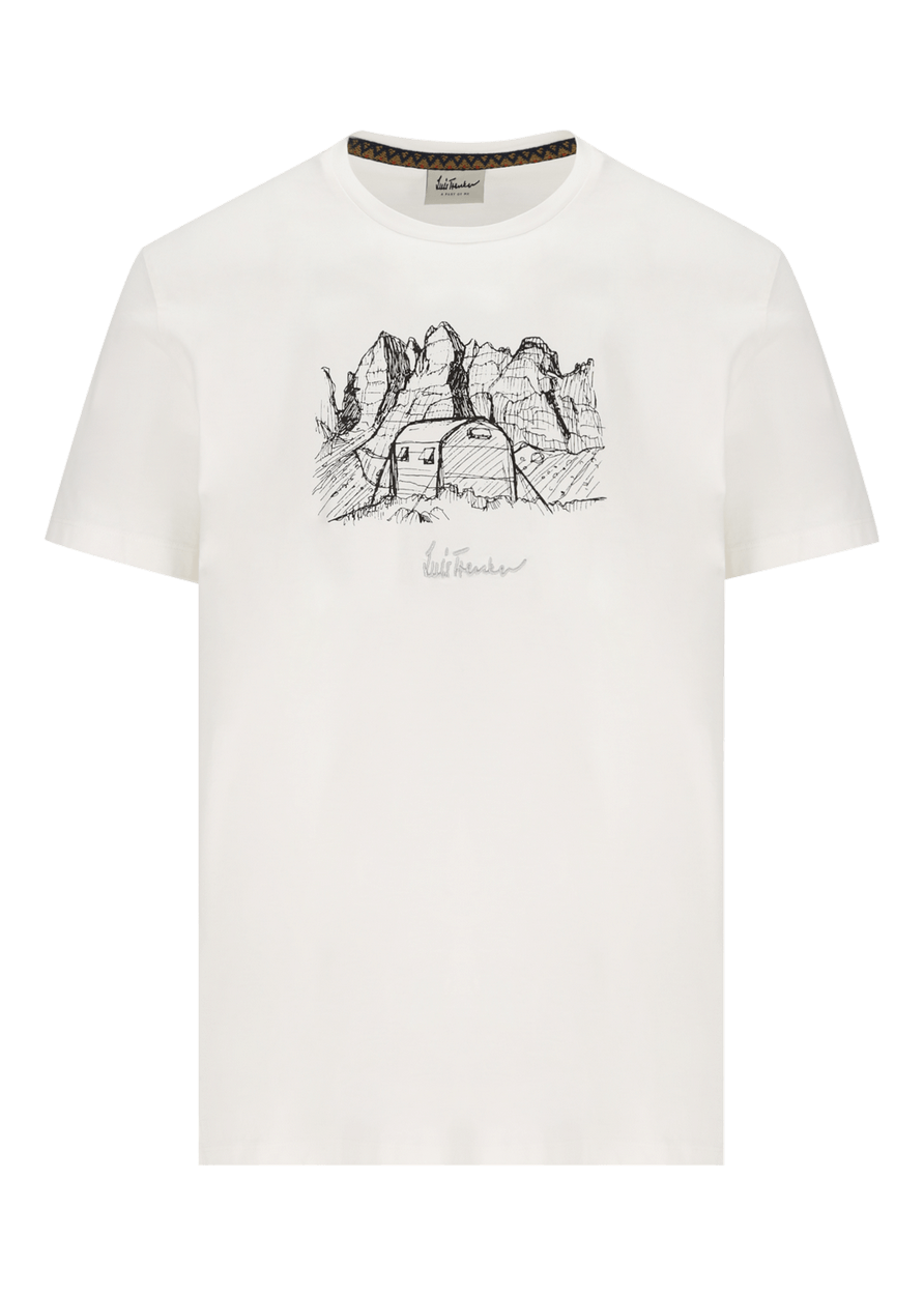 Luis Trenker T-shirt con stampa modello Lulubao Black Friday