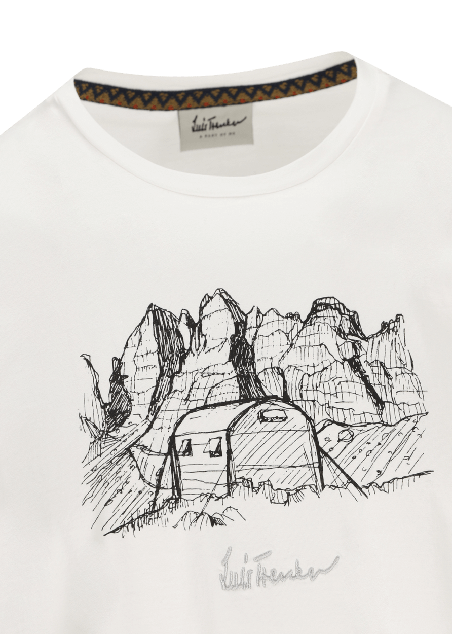 Luis Trenker T-shirt con stampa modello Lulubao Black Friday