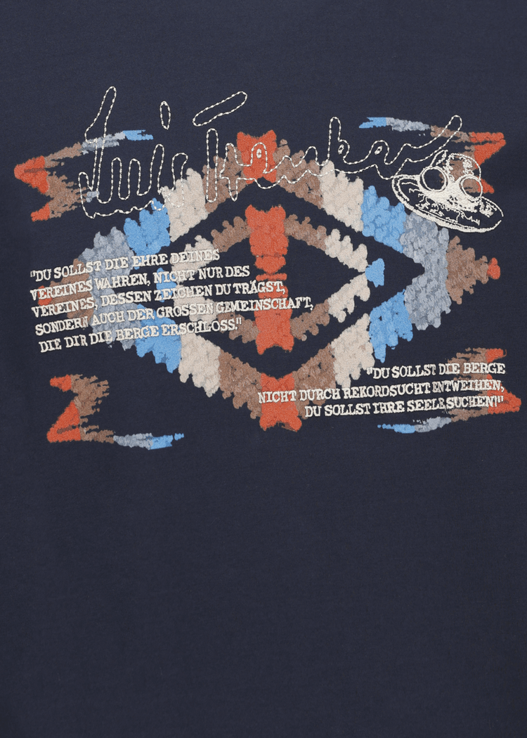 Luis Trenker Maglia a maniche lunghe con stampa e ricamo modello Luloris Cyber Monday