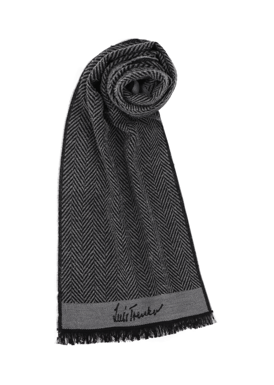 Luis Trenker Sciarpa in tessuto jacquard modello Lufabi Enormi risparmi