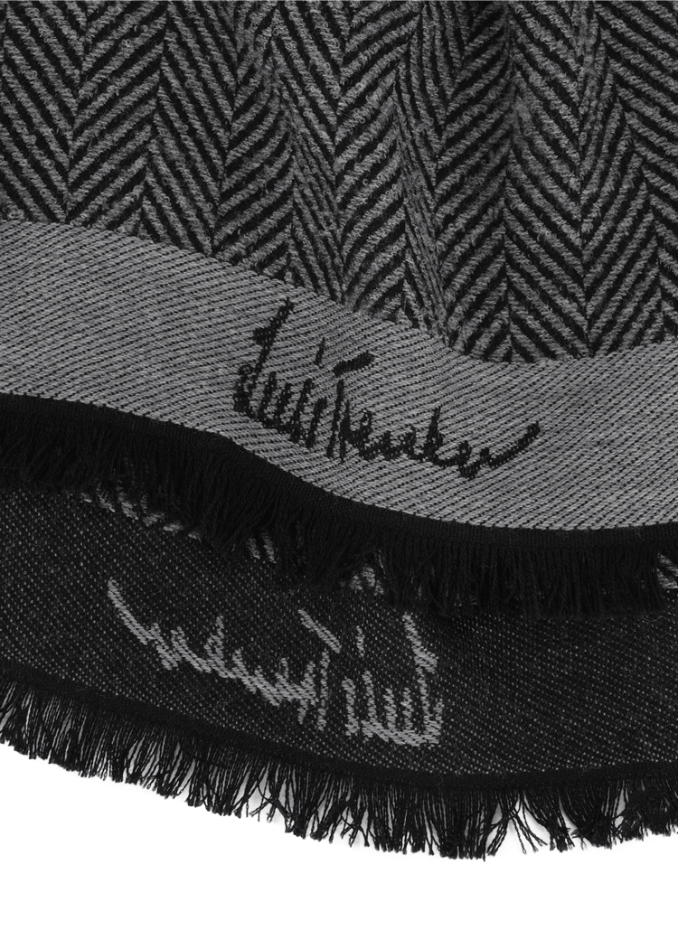 Luis Trenker Sciarpa in tessuto jacquard modello Lufabi Enormi risparmi