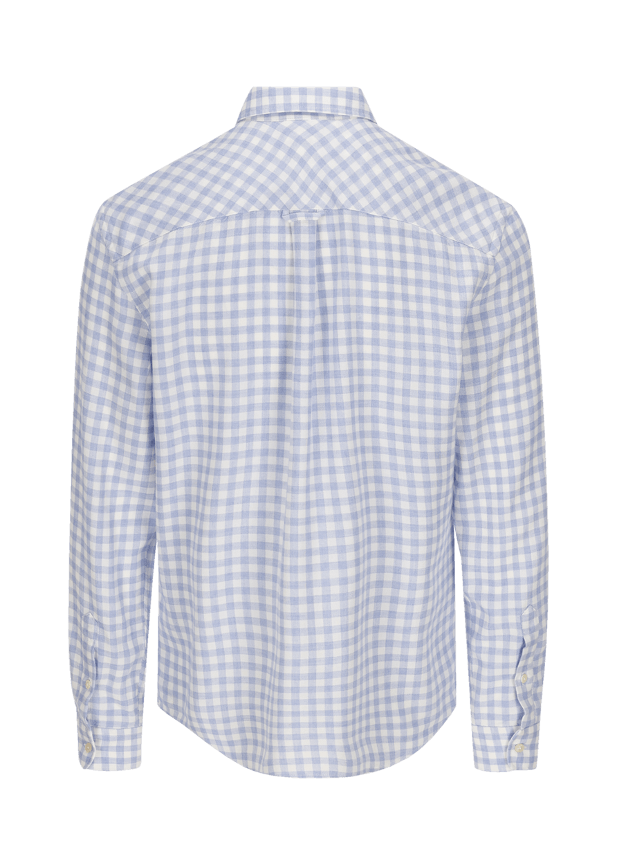 Luis Trenker Camicia con motivo vichy modello Luhaimo Fino al 60% di sconto