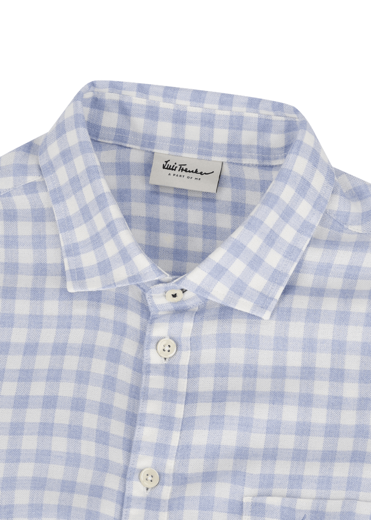 Luis Trenker Camicia con motivo vichy modello Luhaimo Fino al 60% di sconto