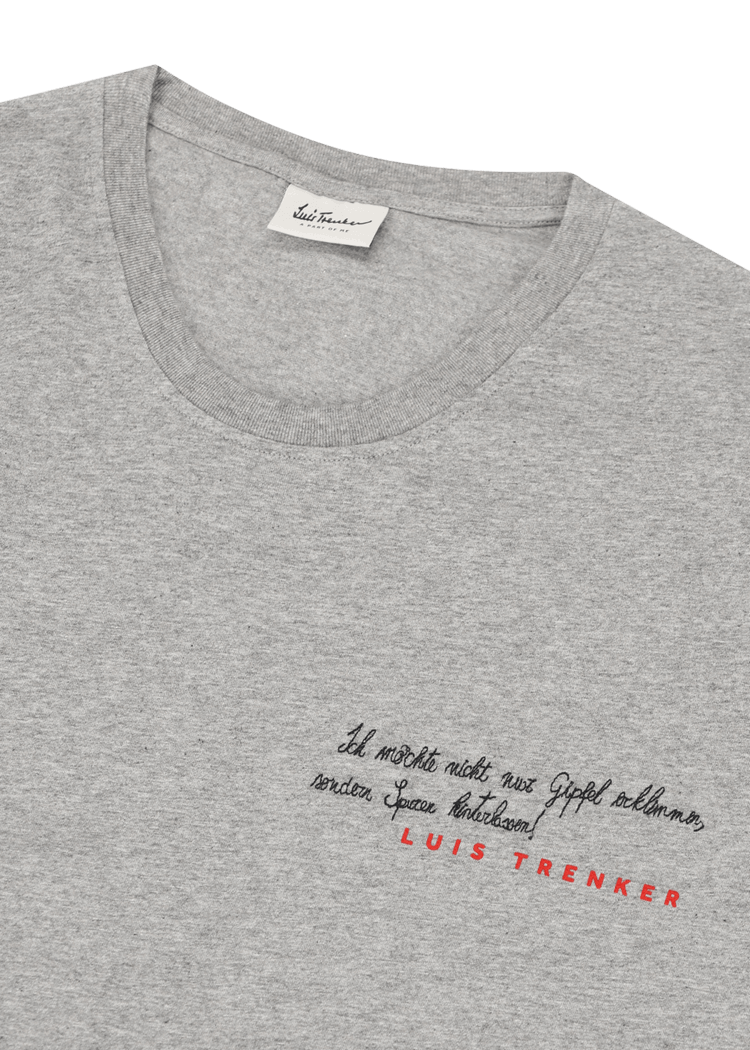 Luis Trenker T-shirt con stampa e ricamo modello Ludolf Officina