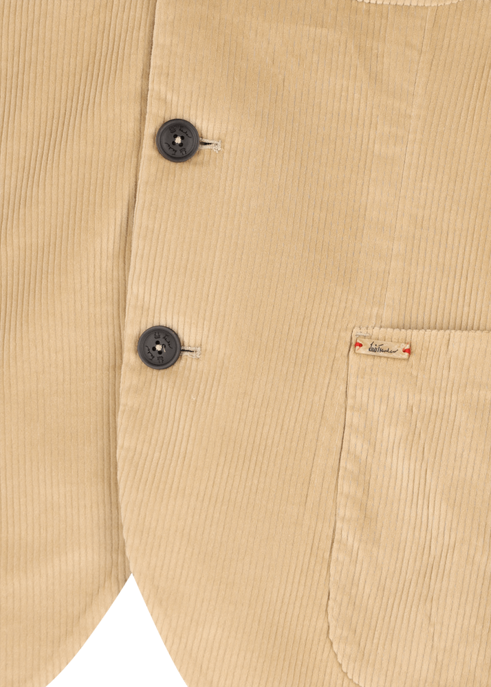 Luis Trenker Blazer in velluto a coste sottili modello Lusandro Sottocosto