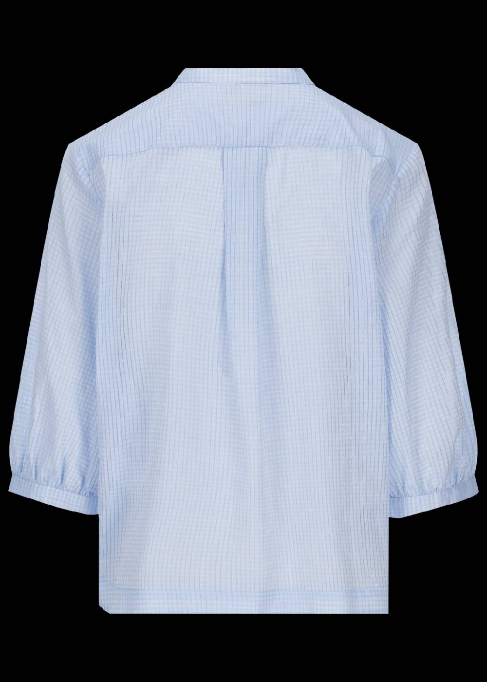 Luis Trenker Blusa in cotone con plastron modello Lufasta In Saldo