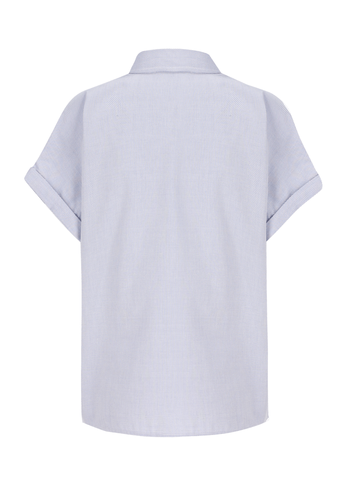 Luis Trenker Blusa in cotone a maniche corte modello Luflora Sconto di tempo limitato