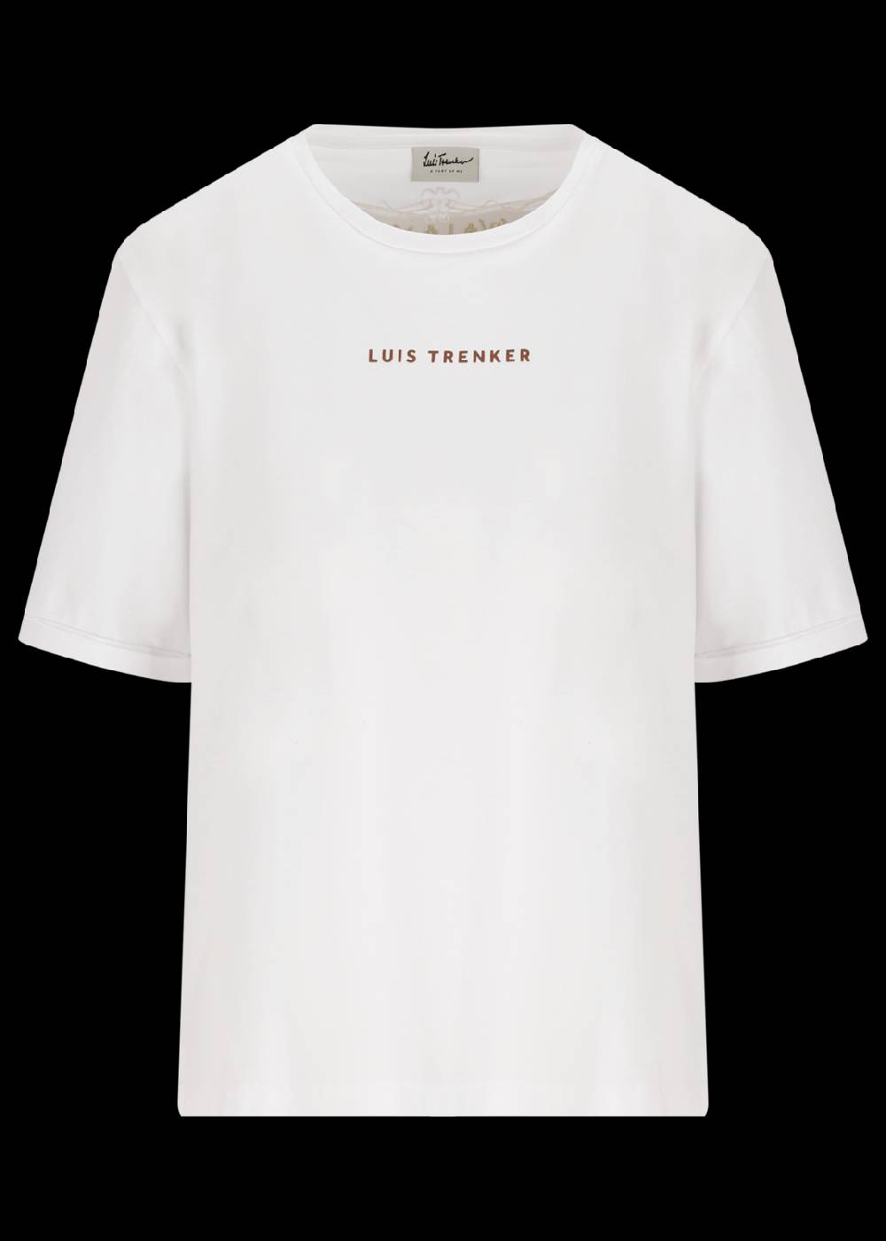 Luis Trenker T-shirt con stampa sulla parte posteriore modello Lutima Offerta per la Festa della Mamma