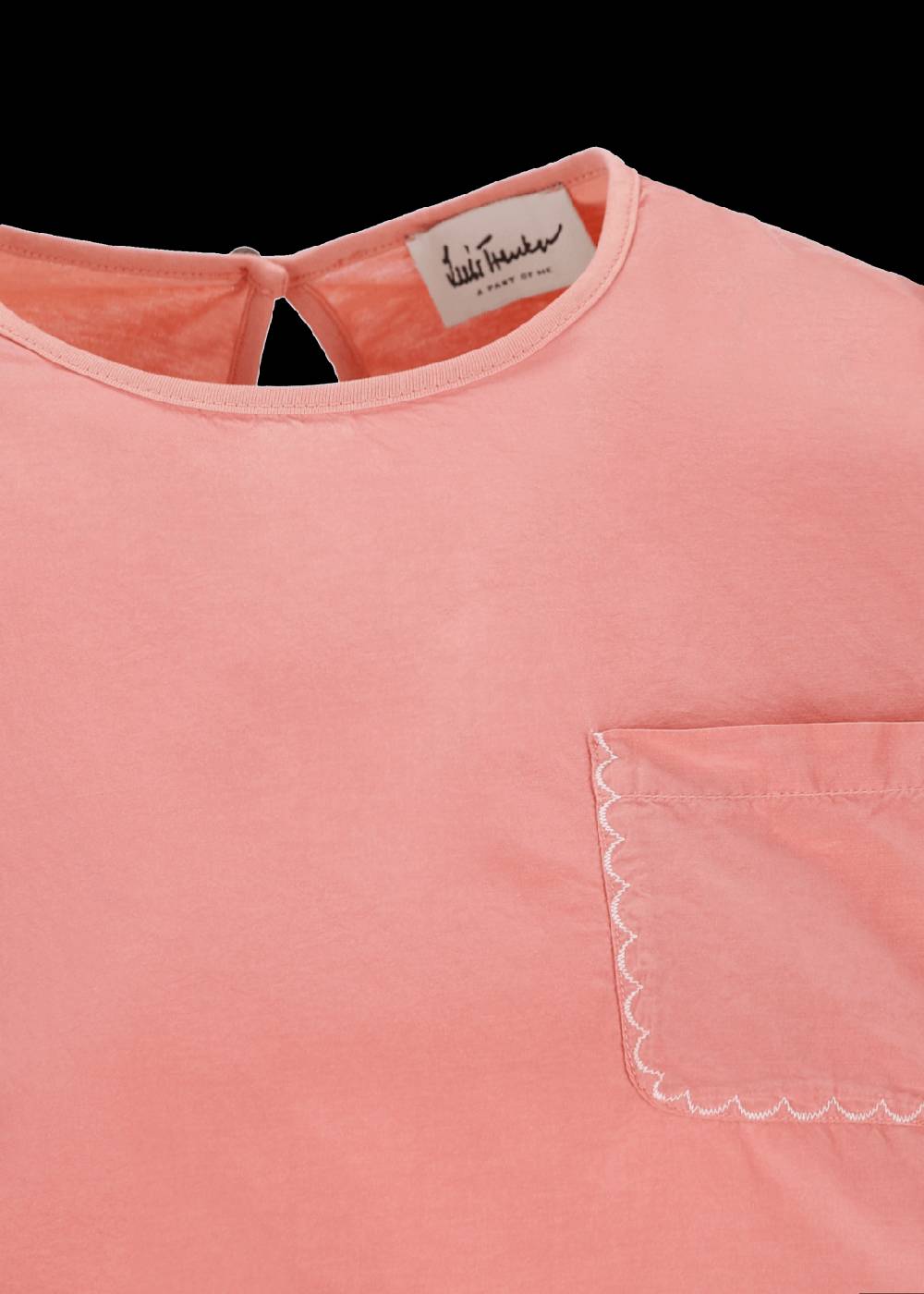 Luis Trenker T-shirt con taschino ricamato modello Lutanja Latest fashion