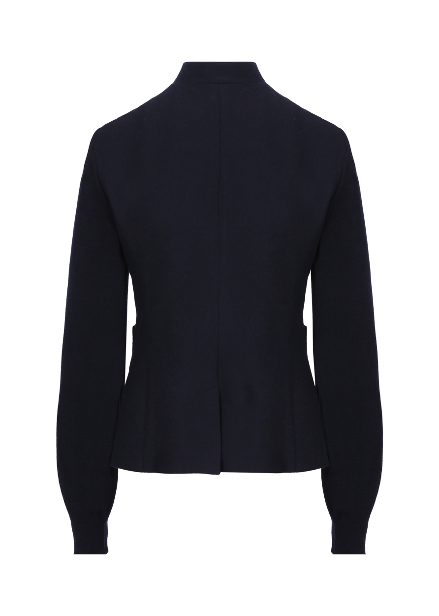 Luis Trenker Blazer di flanella con maniche lavorate a maglia modello Luranda Offerte esclusive