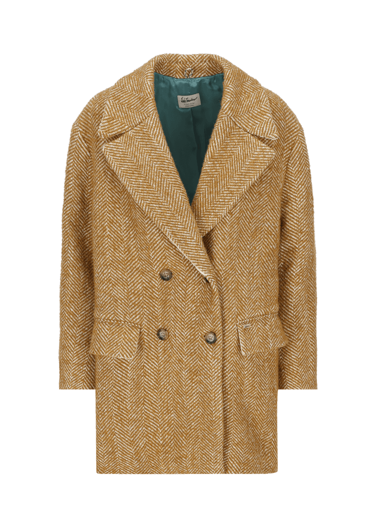 Luis Trenker Cappotto caban in misto lana modello Lumarta Prezzo basso