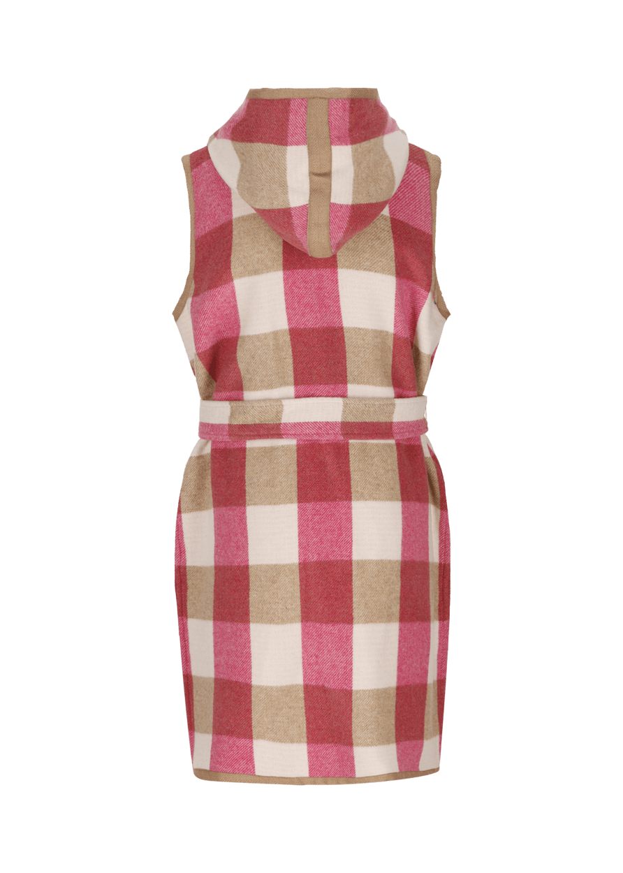 Luis Trenker Gilet double-face in misto lana modello Luelena Ritorno libero