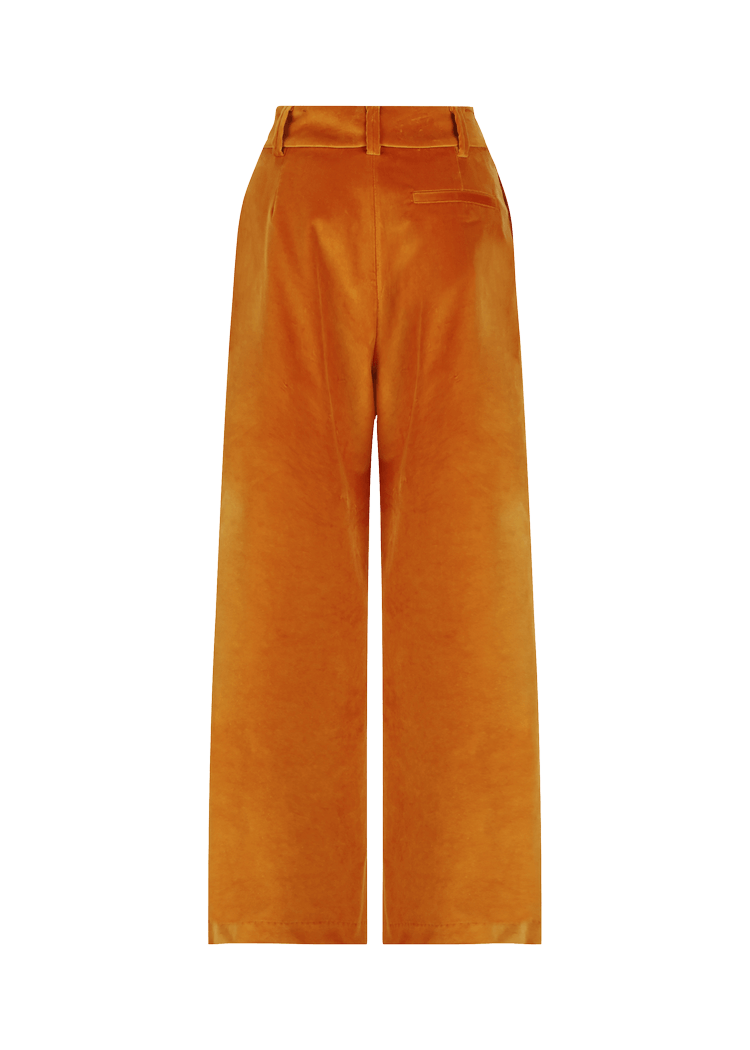 Luis Trenker Pantaloni di velluto plissettati modello Luxara Ultimo giorno
