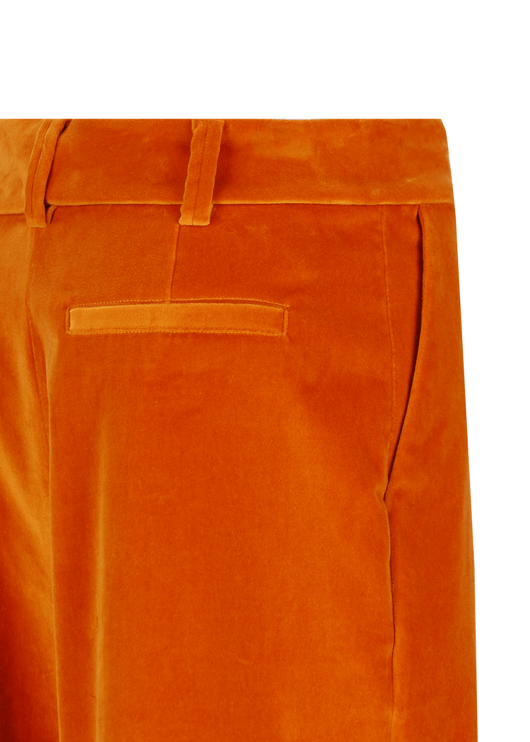 Luis Trenker Pantaloni di velluto plissettati modello Luxara Ultimo giorno