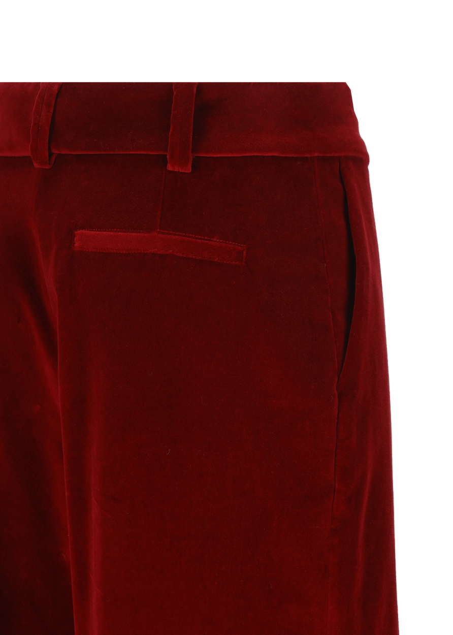 Luis Trenker Pantaloni di velluto plissettati modello Luxara Promozione temporanea