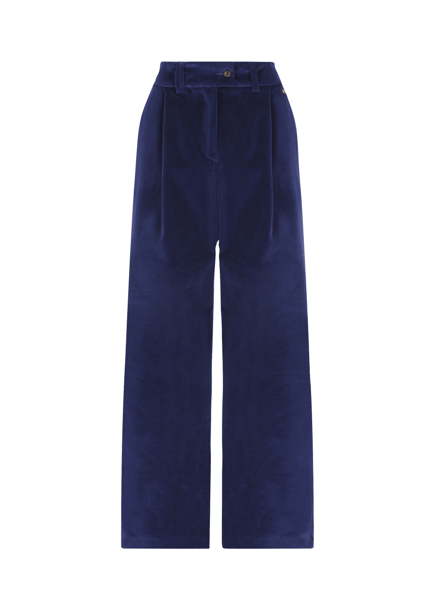 Luis Trenker Pantaloni di velluto plissettati modello Luxara Fino al 50% di sconto