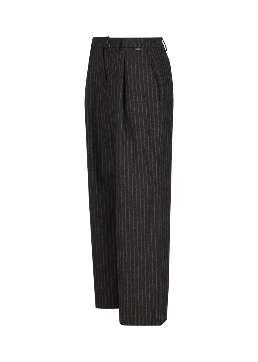 Luis Trenker Pantaloni con motivo gessato modello Luxara Fino al 65% di sconto