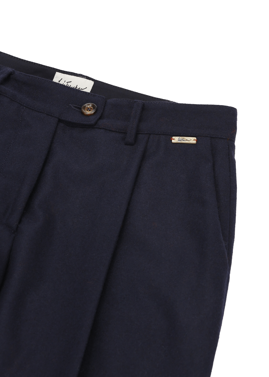 Luis Trenker Pantaloni carrot fit in flanella modello Luloretta Offerta speciale della fabbrica