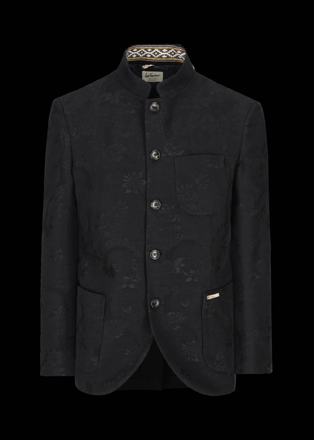Luis Trenker Blazer in jacquard con motivo floreale modello Lusandro Nuovo