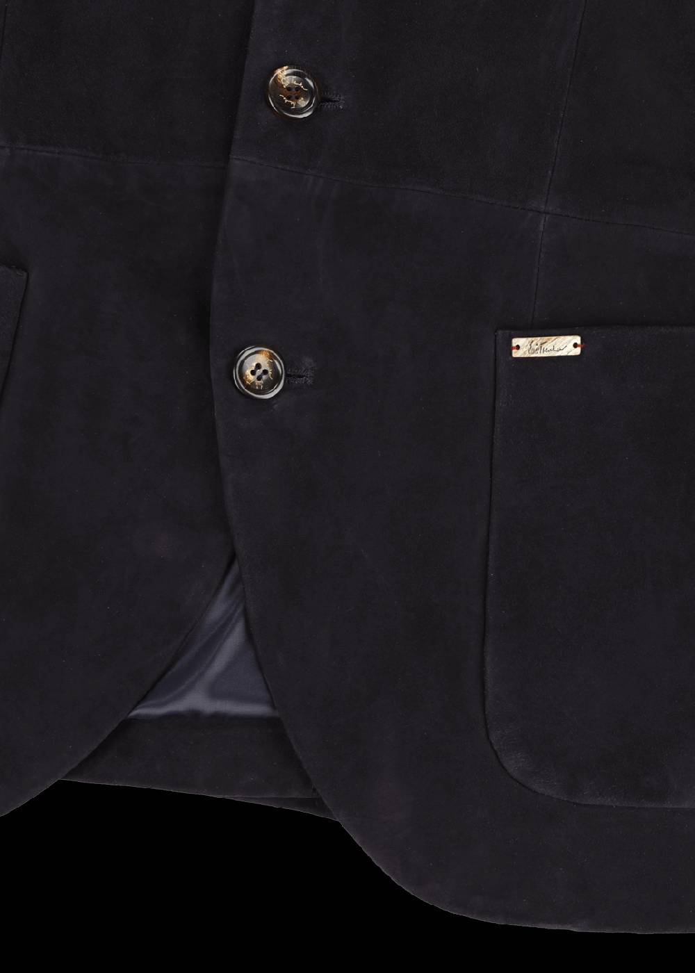 Luis Trenker Blazer in pelle scamosciata modello Lusandro Vendita