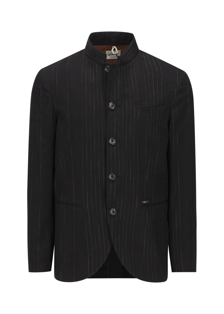 Luis Trenker Blazer con motivo gessato modello Lusandretto Spedizione Gratuita
