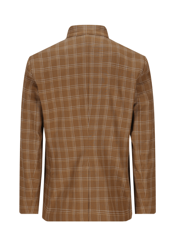 Luis Trenker Blazer con motivo a quadri modello Lusandretto Soddisfazione Garantita