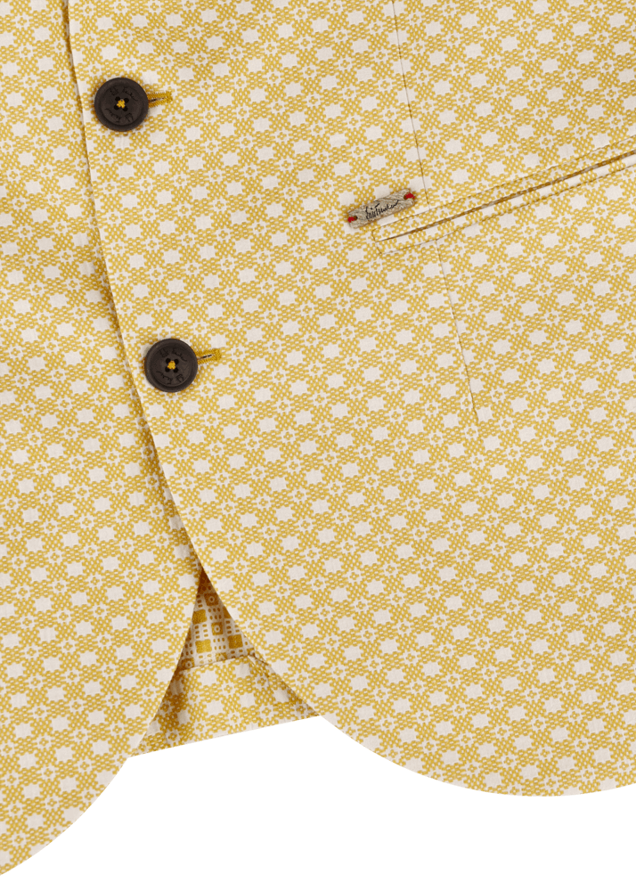 Luis Trenker Blazer in cotone jacquard modello Lusandretto Qualità Garantita