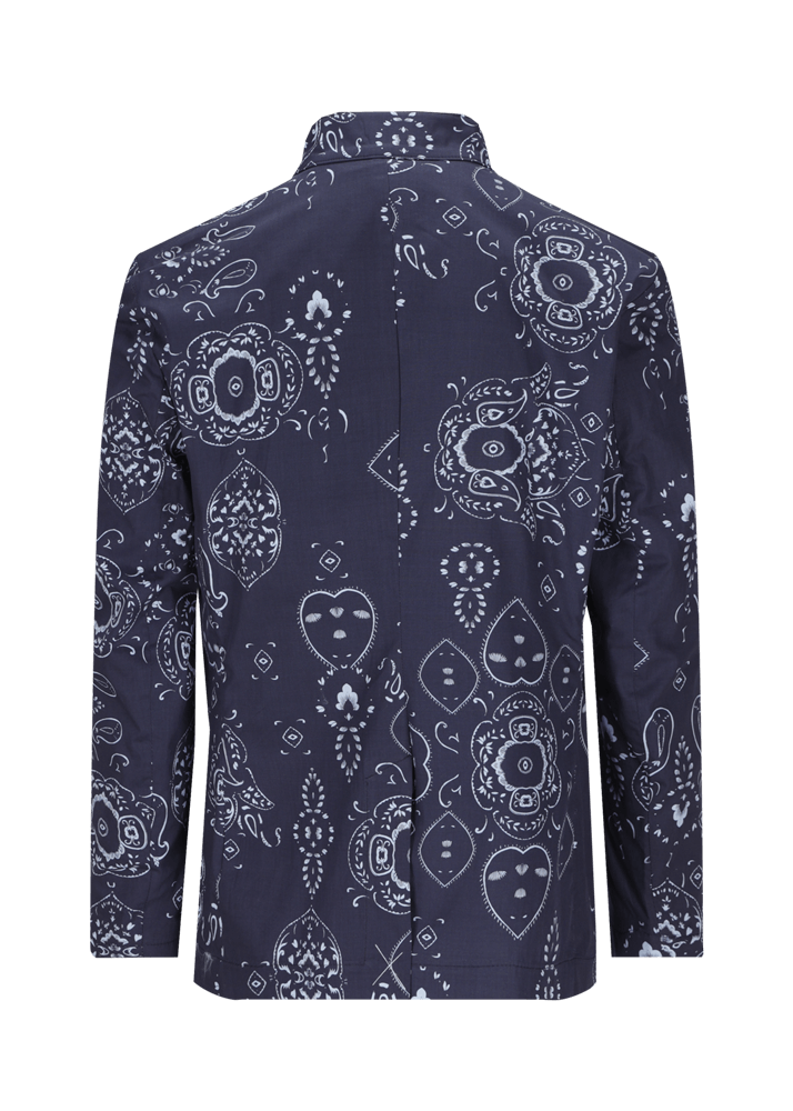 Luis Trenker Blazer con stampa bandana modello Lusandretto Shopping Online