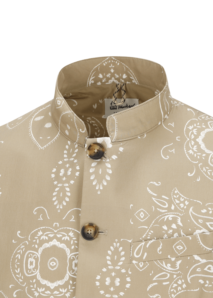 Luis Trenker Blazer con stampa bandana modello Lusandretto Affare Del Giorno