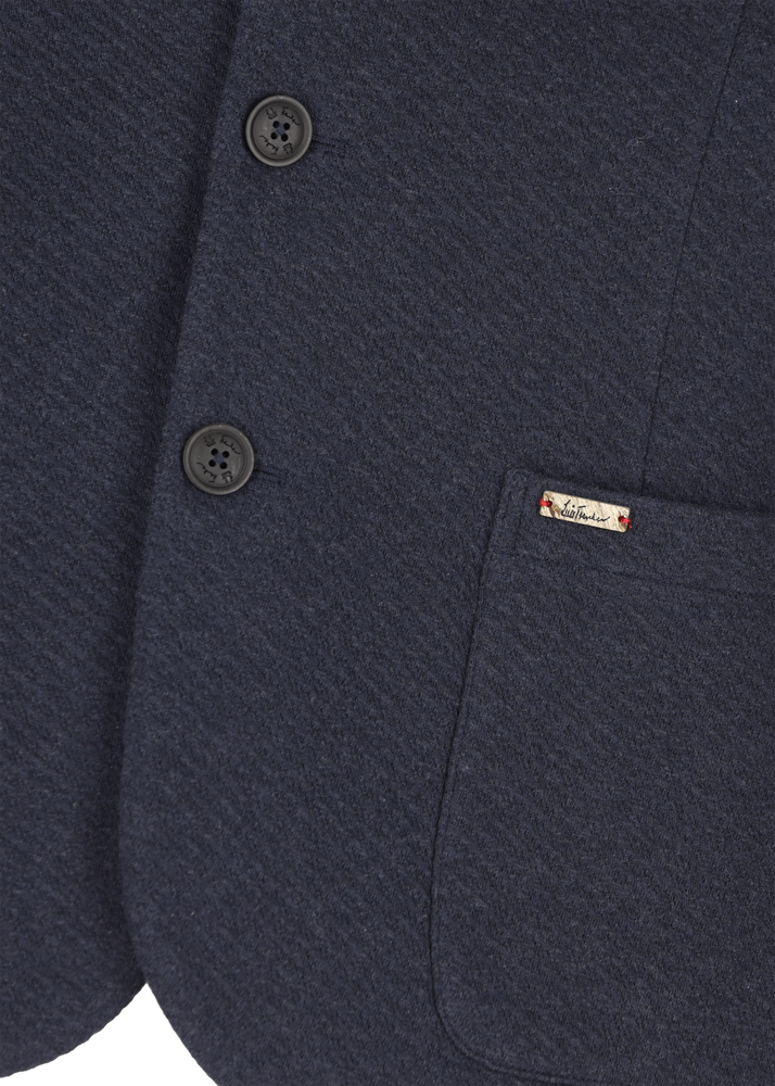 Luis Trenker Blazer in felpa di cotone modello Luigis Sottocosto