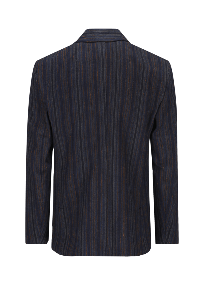 Luis Trenker Blazer con motivo a righe modello Lustefan Offerta