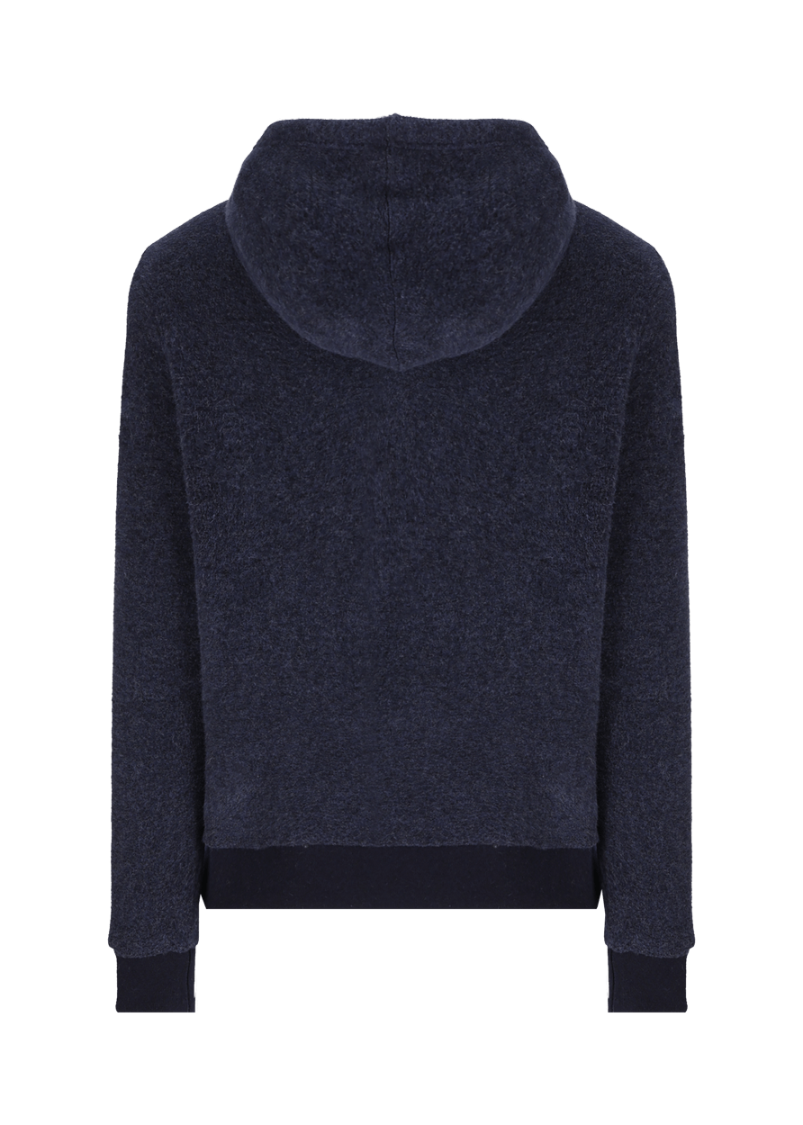 Luis Trenker Felpa con cappuccio con logo modello Luphilipp Offerte