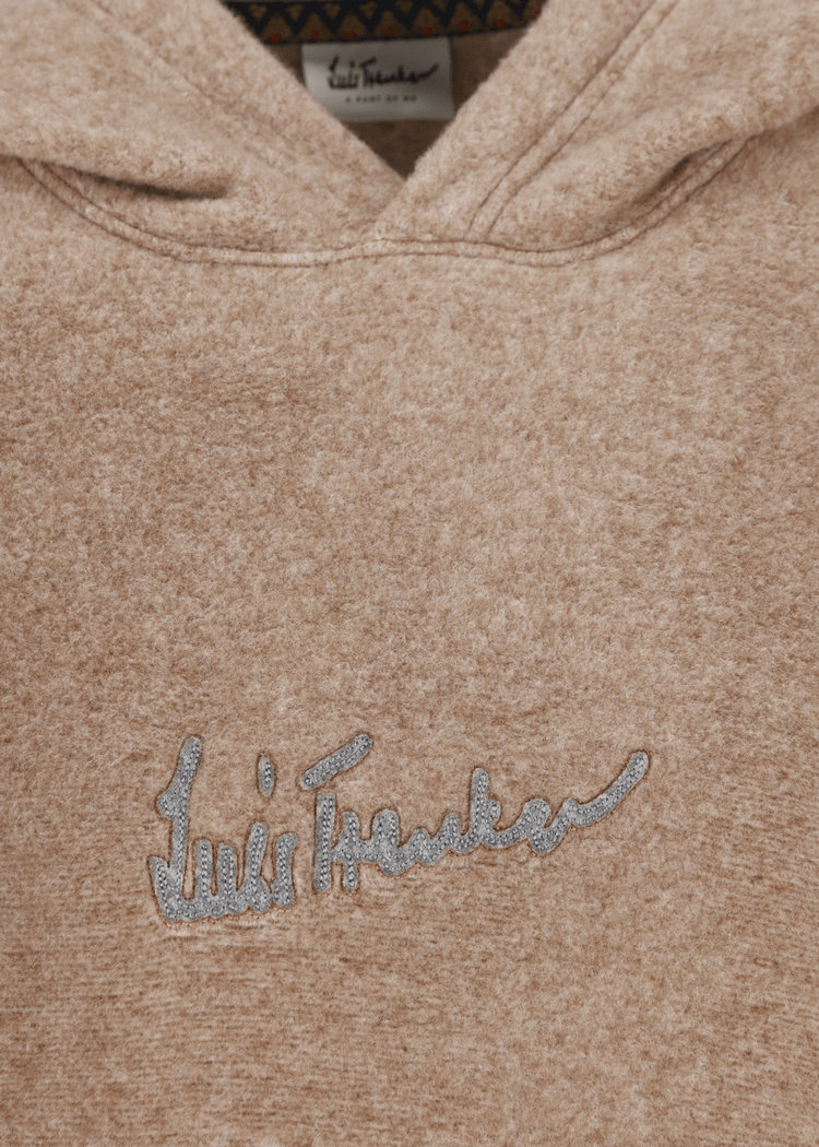 Luis Trenker Felpa con cappuccio con logo modello Luphilipp Hotsell