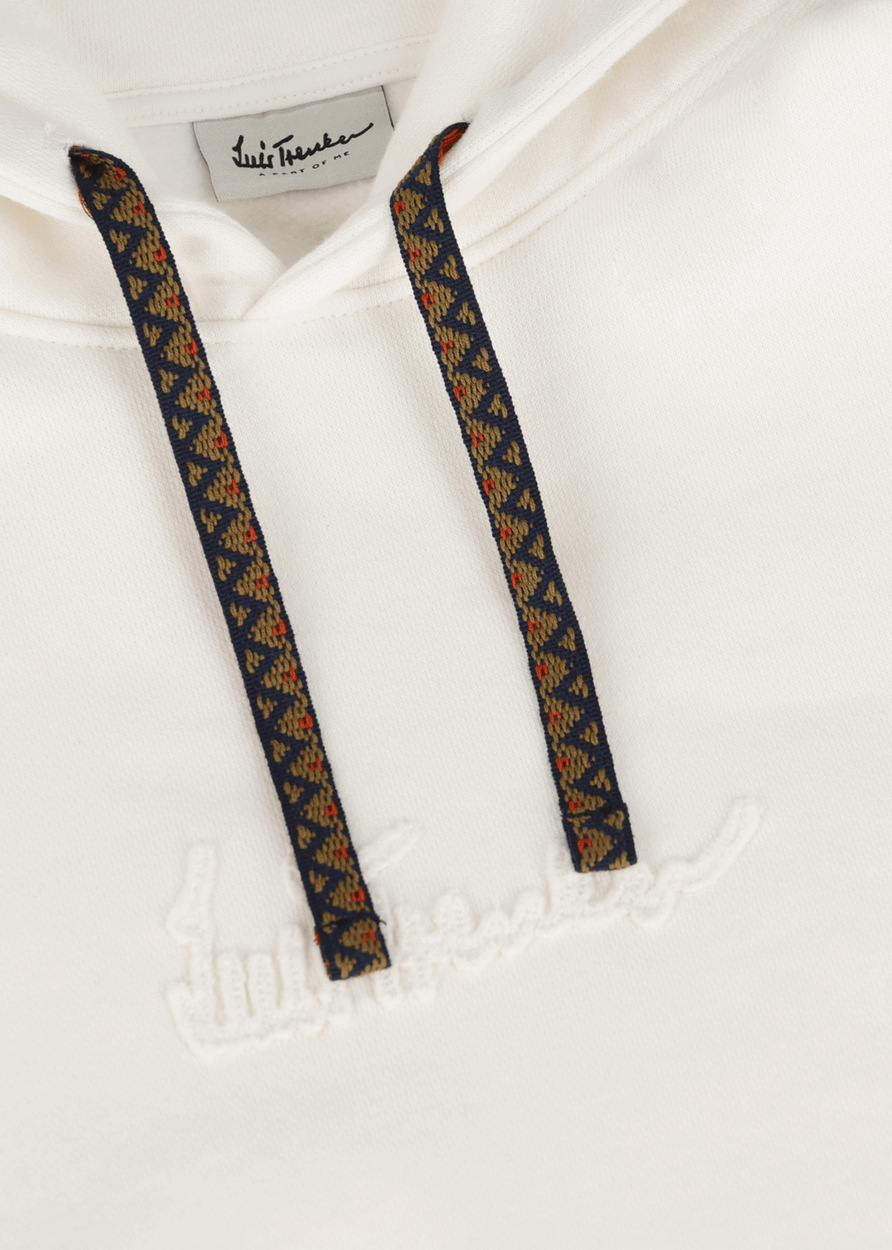 Luis Trenker Felpa con cappuccio con fascia jacquard modello Luphilipp I Più Venduti