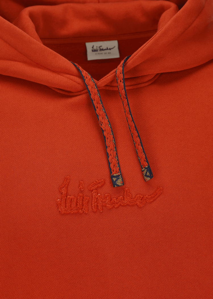 Luis Trenker Felpa con cappuccio con fascia jacquard modello Luphilipp Vendite Flash